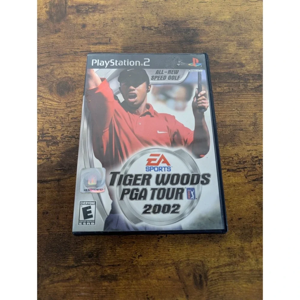 Tiger‎ Woods PGA Tour 2002 (Sony PlayStation 2, 2002) PS2 Complete